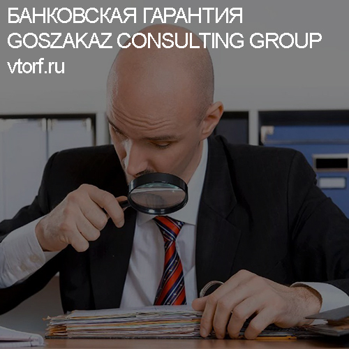 Как проверить банковскую гарантию от GosZakaz CG в Нижнекамске